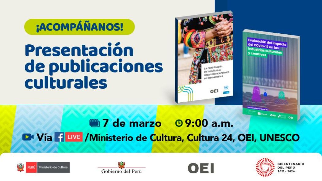 Oei Peru Notícias Presentación De Publicaciones Culturales Evidenciarán La Importancia De 5023
